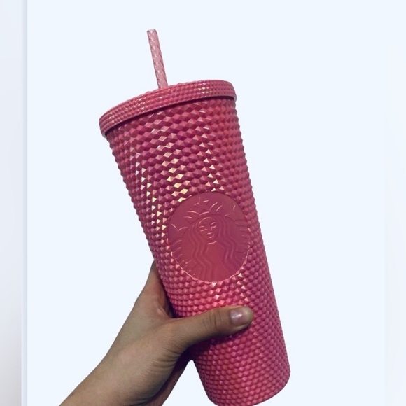 Starbucks Philippines Bubblegum Bling Studded Tumbler Cup 24oz Limited 2023 NWT - Picture 15 of 15